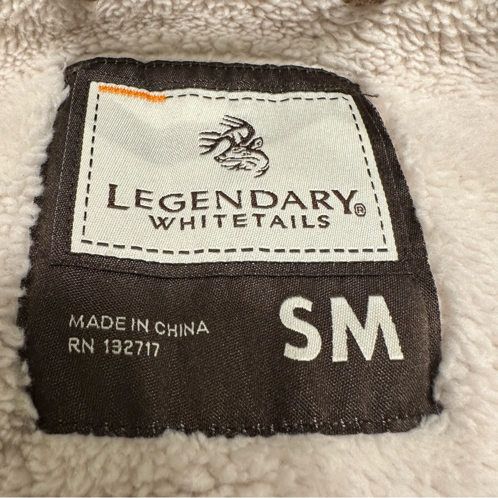 Legendary Whitetails Brown and Cream Sherpa Lined Jacket - Picture 5 of 10
